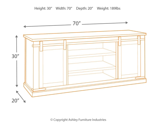 Soporte para TV extragrande Budmore