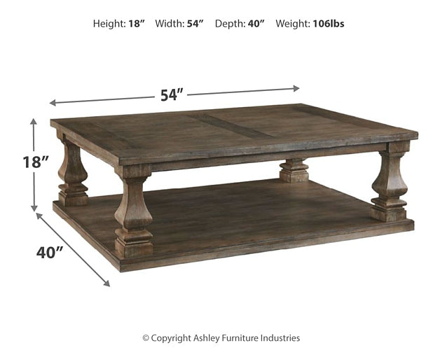 Mesa de cóctel rectangular Johnelle