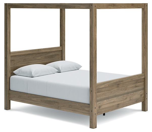 Cama con dosel Aprilyn