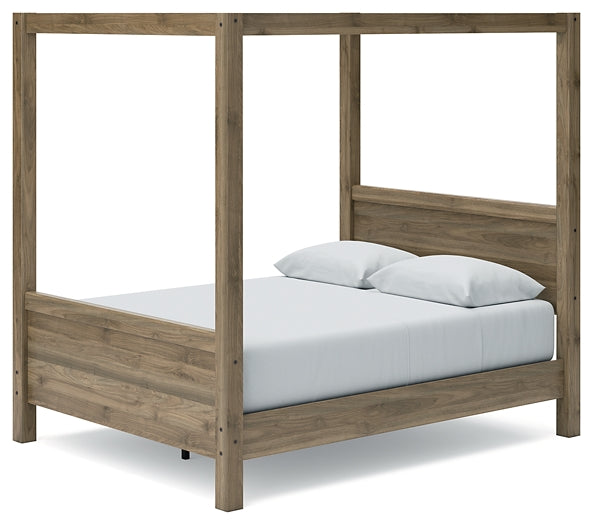 Cama con dosel Aprilyn