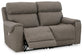 Loveseat seccional reclinable eléctrico de 2 piezas Starbot