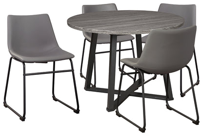 Mesa de comedor y 4 sillas Centiar