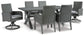 Mesa de comedor para exteriores Elite Park y 6 sillas