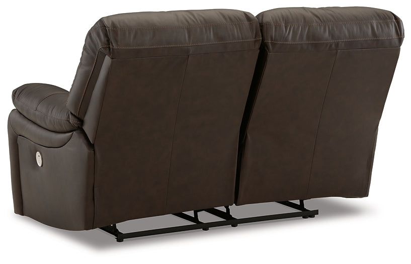 Loveseat reclinable eléctrico Leesworth