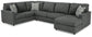 Seccional de 3 piezas con chaise longue Edenfield