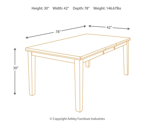 Mesa de comedor y 8 sillas Ralene