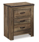 Trinell Queen Panel Bed with Dresser, Chest and Nightstand