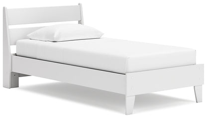 Cama con plataforma y paneles Socalle