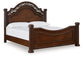 Cama con dosel California King de Lavinton con tocador