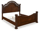 Cama con dosel California King de Lavinton con tocador