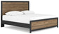 Vertani King Panel Bed with 2 Nightstands