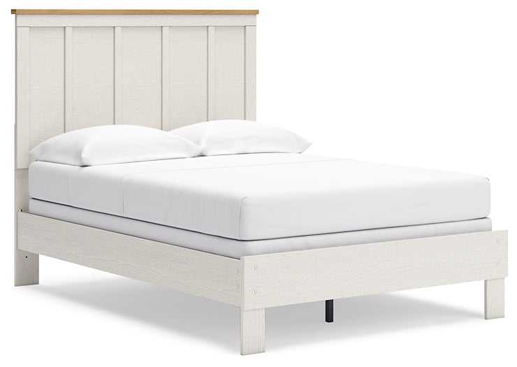 Cama tamaño queen con paneles Linnocreek