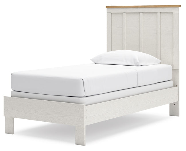 Cama tamaño queen con paneles Linnocreek