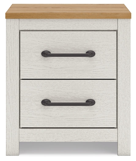 Linnocreek Two Drawer Night Stand