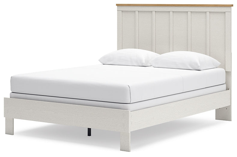 Cama tamaño queen con paneles Linnocreek