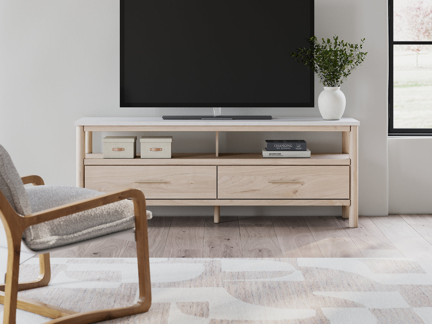 Mueble de TV extragrande Cadmori