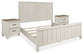 Cama Shaybrock California King con dos mesitas de noche