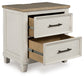 Shaybrock California King Panel Bed with Dresser and 2 Nightstands