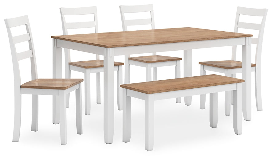 Juego de mesa de comedor Gesthaven (6 piezas)