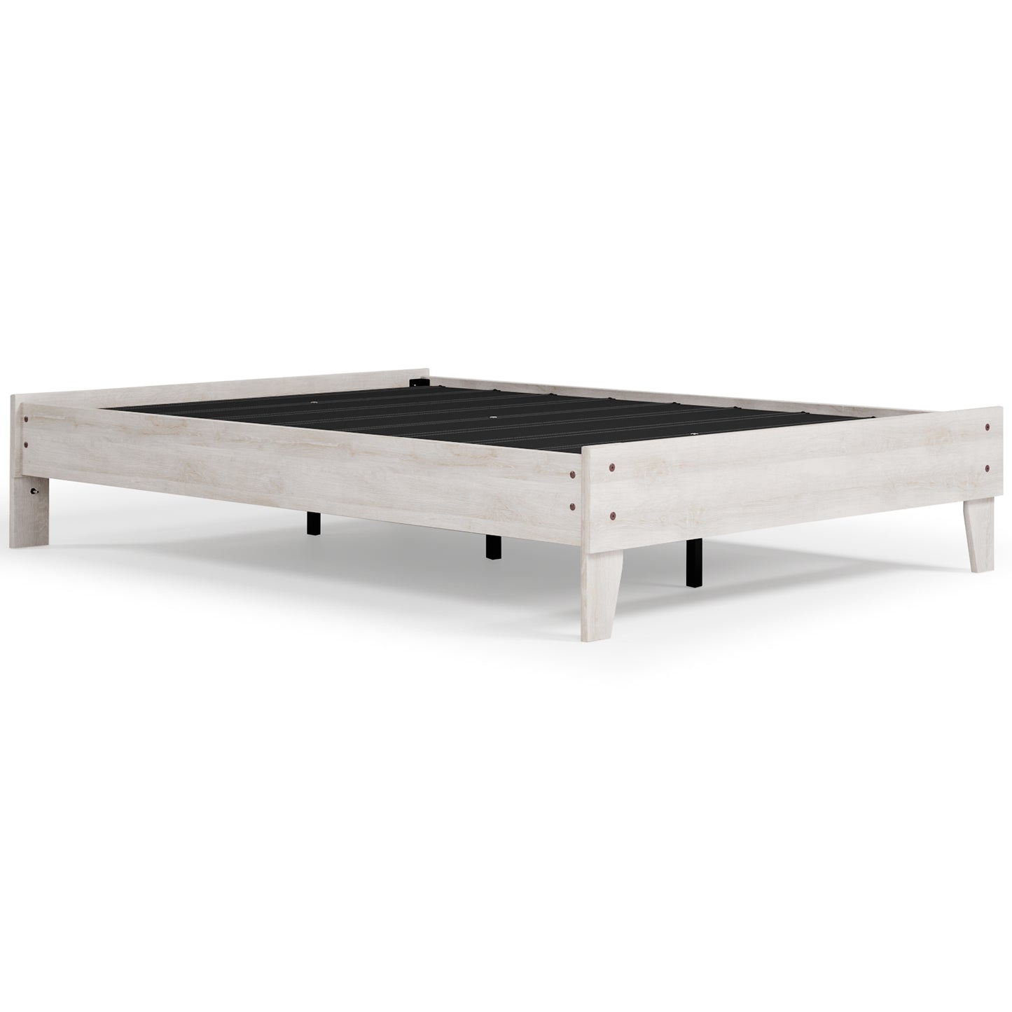 Cama de plataforma completa Shawburn con 2 mesitas de noche