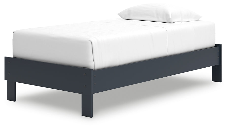 Cama de plataforma doble Simmenfort