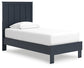 Cama de plataforma doble Simmenfort