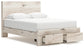 Cama Queen con paneles de almacenamiento Lawroy