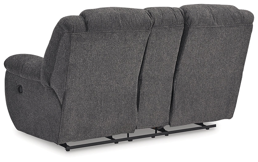 Loveseat Foreside DBL Rec con consola