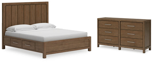 Cabalynn California King Panel Bed with Dresser