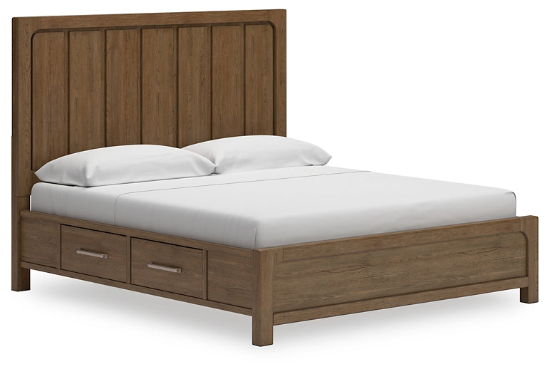 Cabalynn King Panel Bed with Dresser