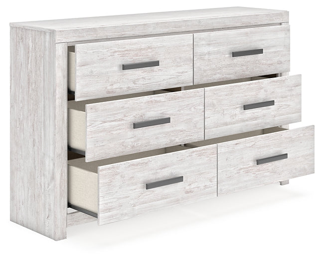 Cayboni Twin Panel Bed with Dresser