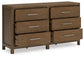 Cabalynn Queen Panel Bed with Dresser