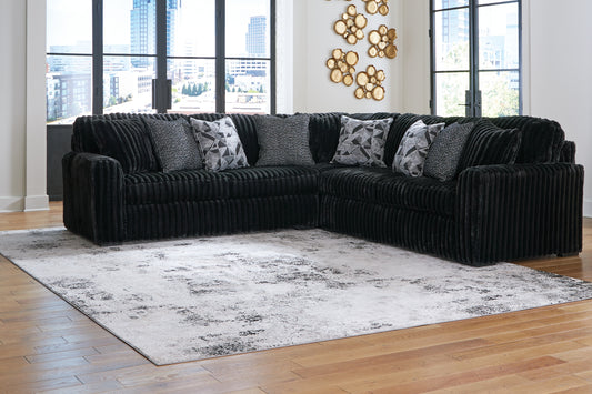 Midnight-Madness 3-Piece Sectional