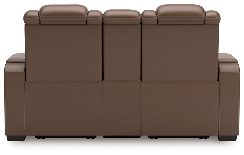 Loveseat PWR REC de alto impacto/CON/ADJ HDRST