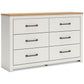 Linnocreek Queen Panel Bed with Dresser