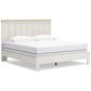 Linnocreek King Panel Bed with 2 Nightstands