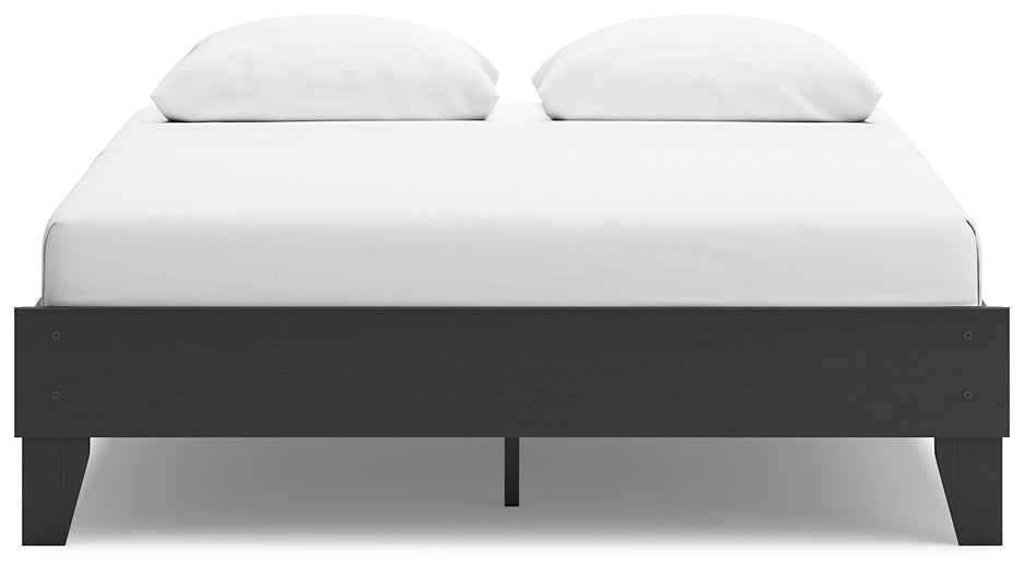 Cama Queen con plataforma Socalle, tocador y arcón