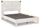 Cama tamaño queen con plataforma y tocador Shawburn