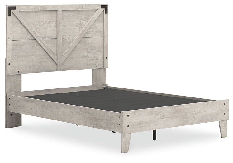 Cama de plataforma completa Shawburn