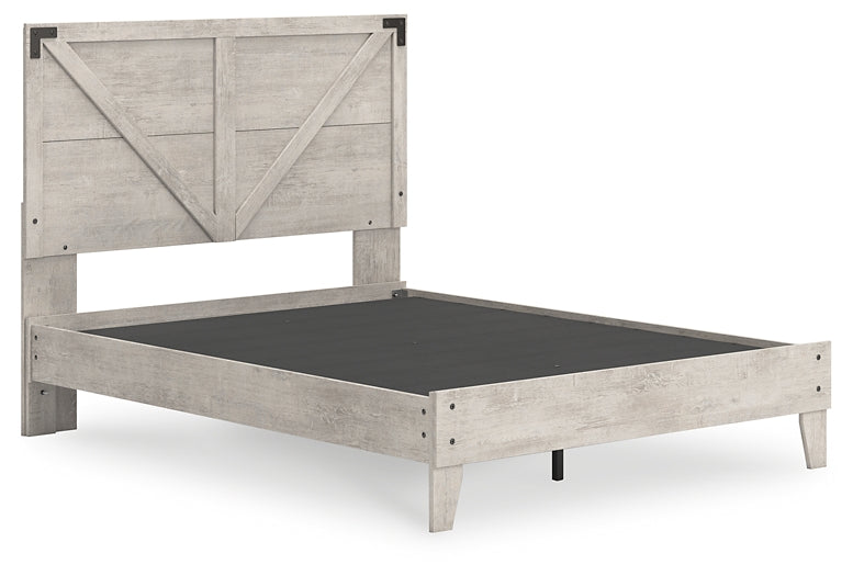 Cama Queen Shawburn con plataforma