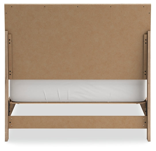 Cielden Full Panel Bed with 2 Nightstands