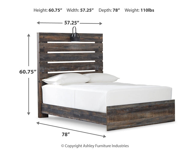 Cama con paneles Drystan