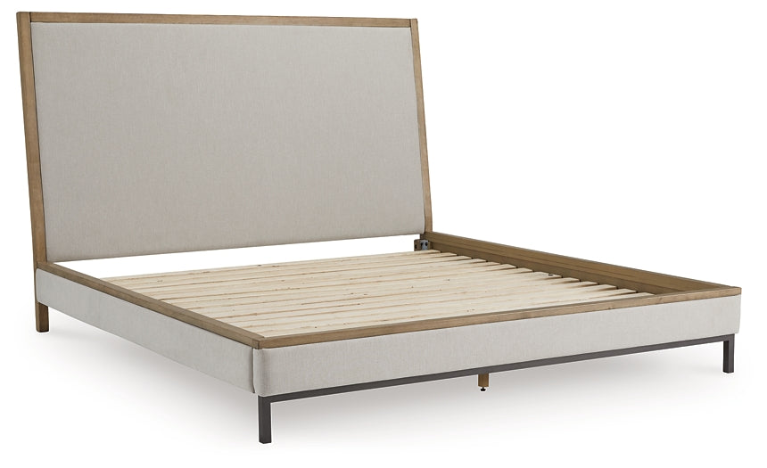 Cama California King tapizada Tomtyn