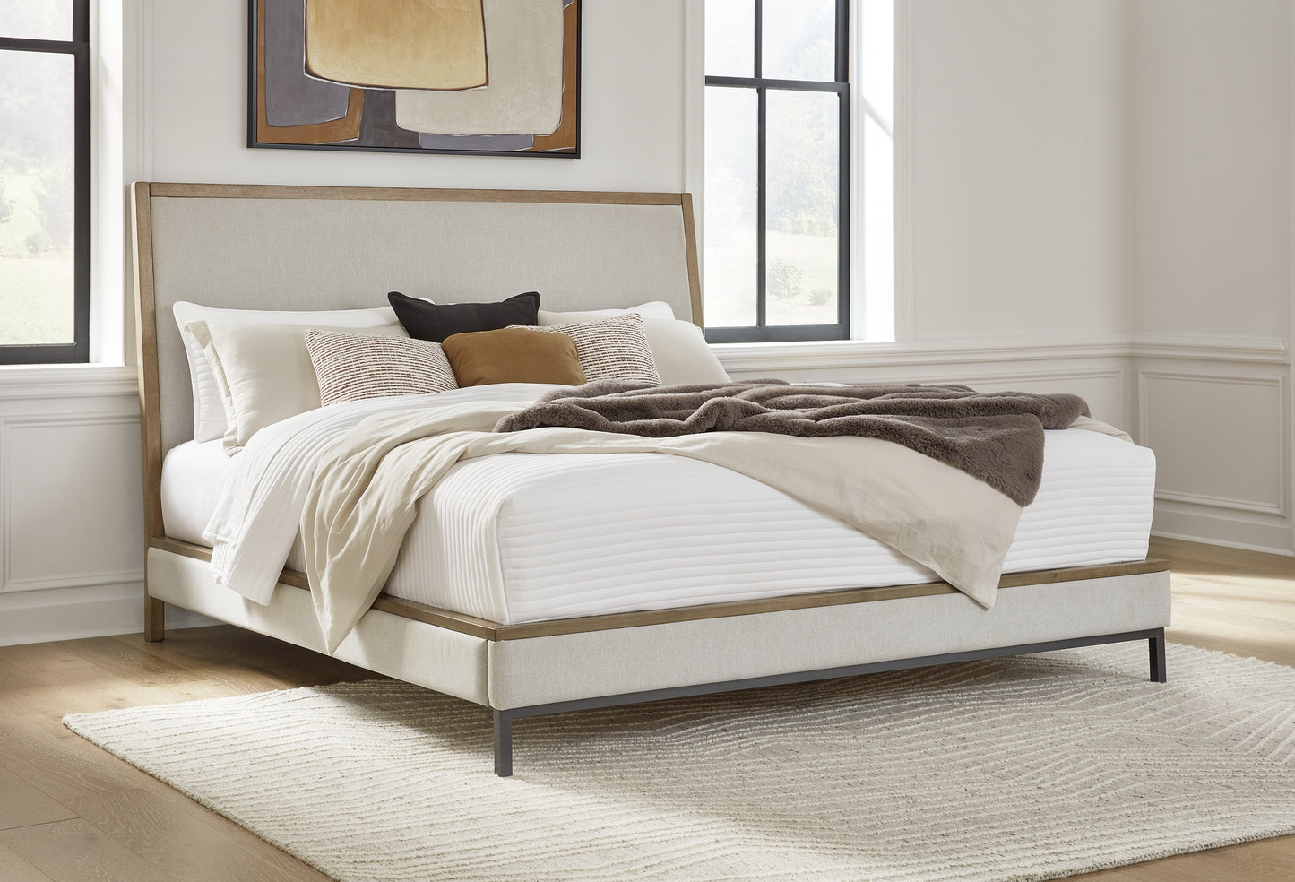 Cama California King tapizada Tomtyn