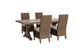 Mesa de comedor para exteriores y 4 sillas Beachcroft