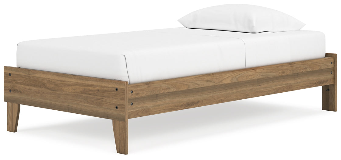 Deanlow Twin Platform Bed with Dresser