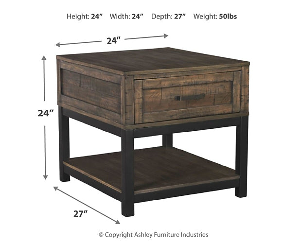 Mesa de centro Johurst con 1 mesa auxiliar