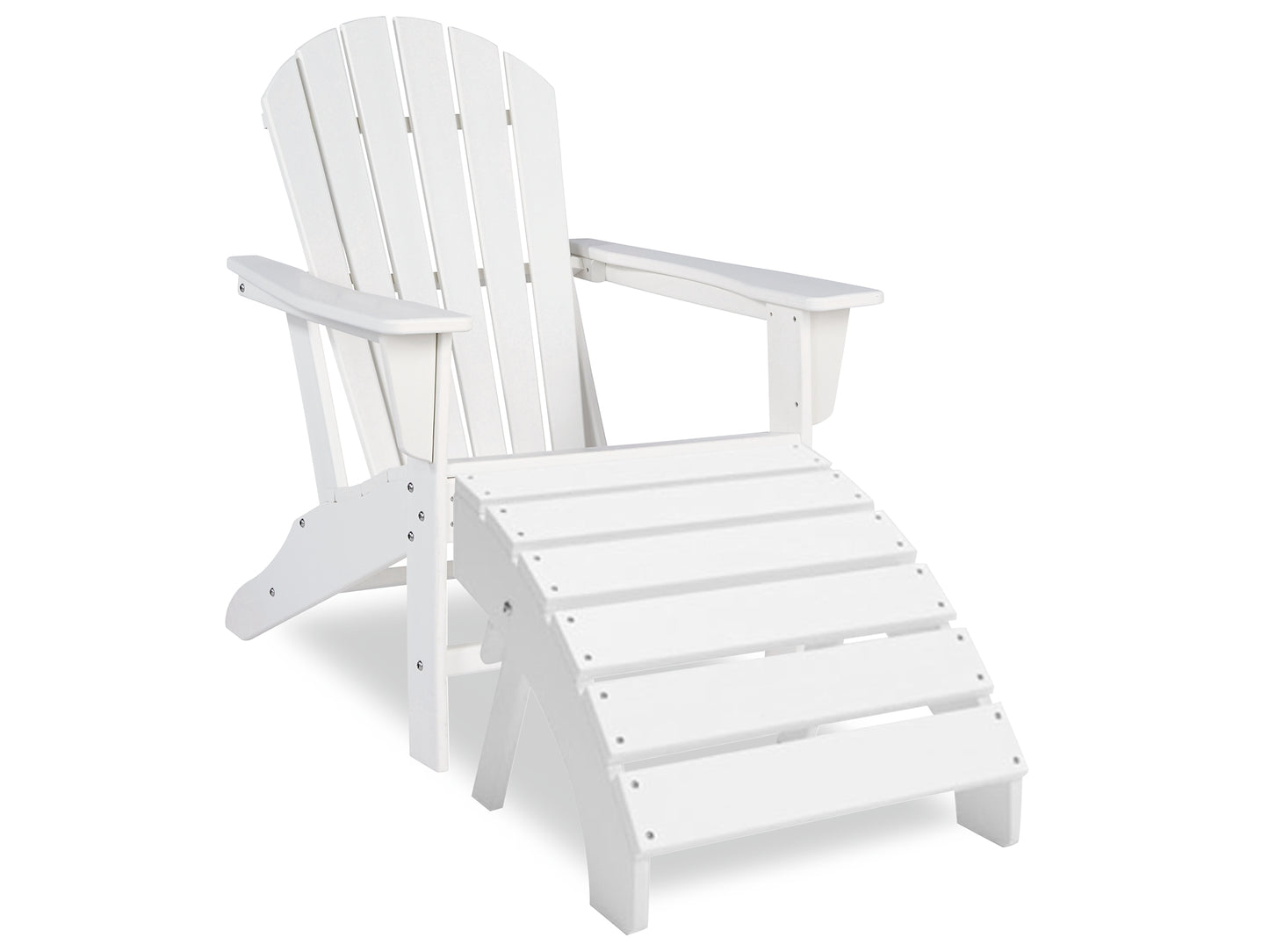 Silla y otomana Adirondack para exteriores Sundown Treasure