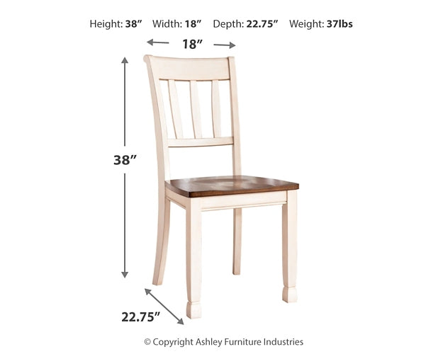 Mesa de comedor y 4 sillas Whitesburg