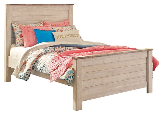 Cama individual con mesita de noche Willowton